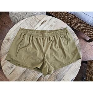 CALIA Shorts Mid Rise Infinity Run 3" Size 2XL Women Athletic Green NWT